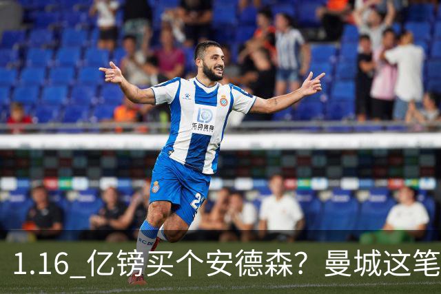1.16 亿镑买个安德森？曼城这笔账算得过来吗